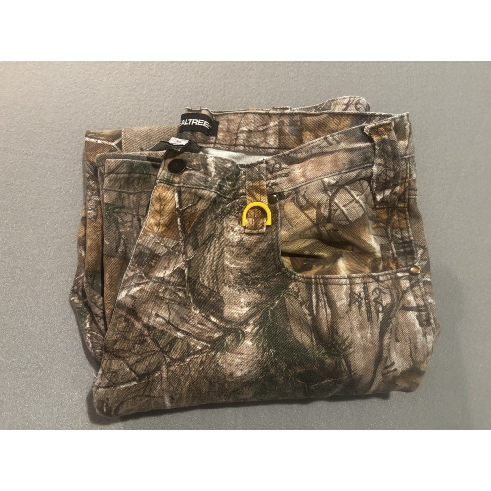 Real Tree Camo Cargo Pants Mens 36x31 Outdoor Browning Hunting Hiking